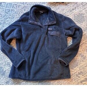 Patagonia XL Navy Snap-T Fleece Pullover | Classic Outdoor Sweater